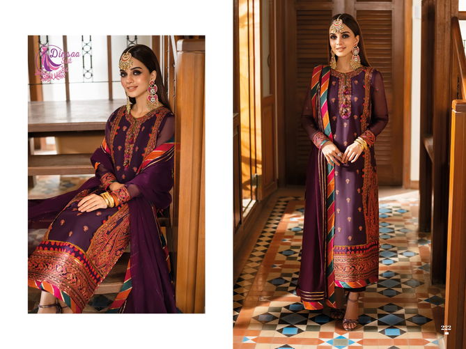 Ramsha Hit Vol 4 By Dinsaa Pakistani Suits Catalog